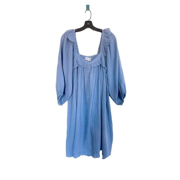 Apiece Apart va bene cotton dress blue Size 6 - Picture 1 of 9